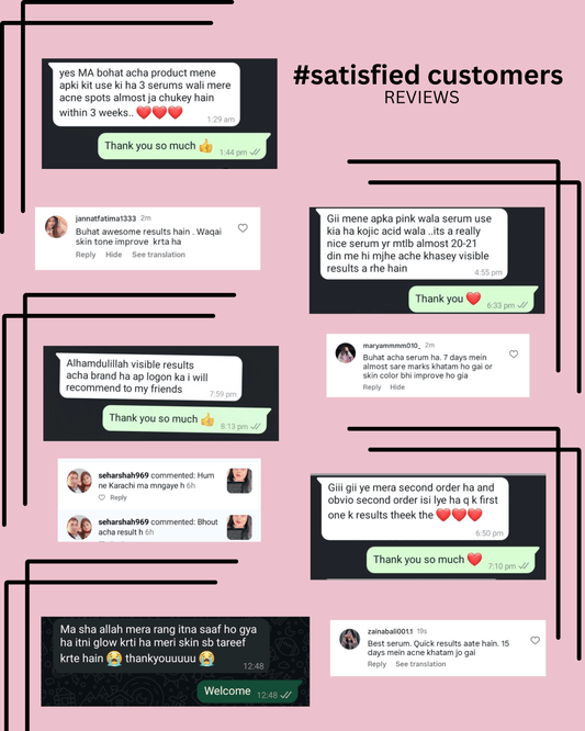 3 Serum Kit [ Skin Brightening Serum - Pore Minimizer Serum - GlowBooster Vitamin c ]